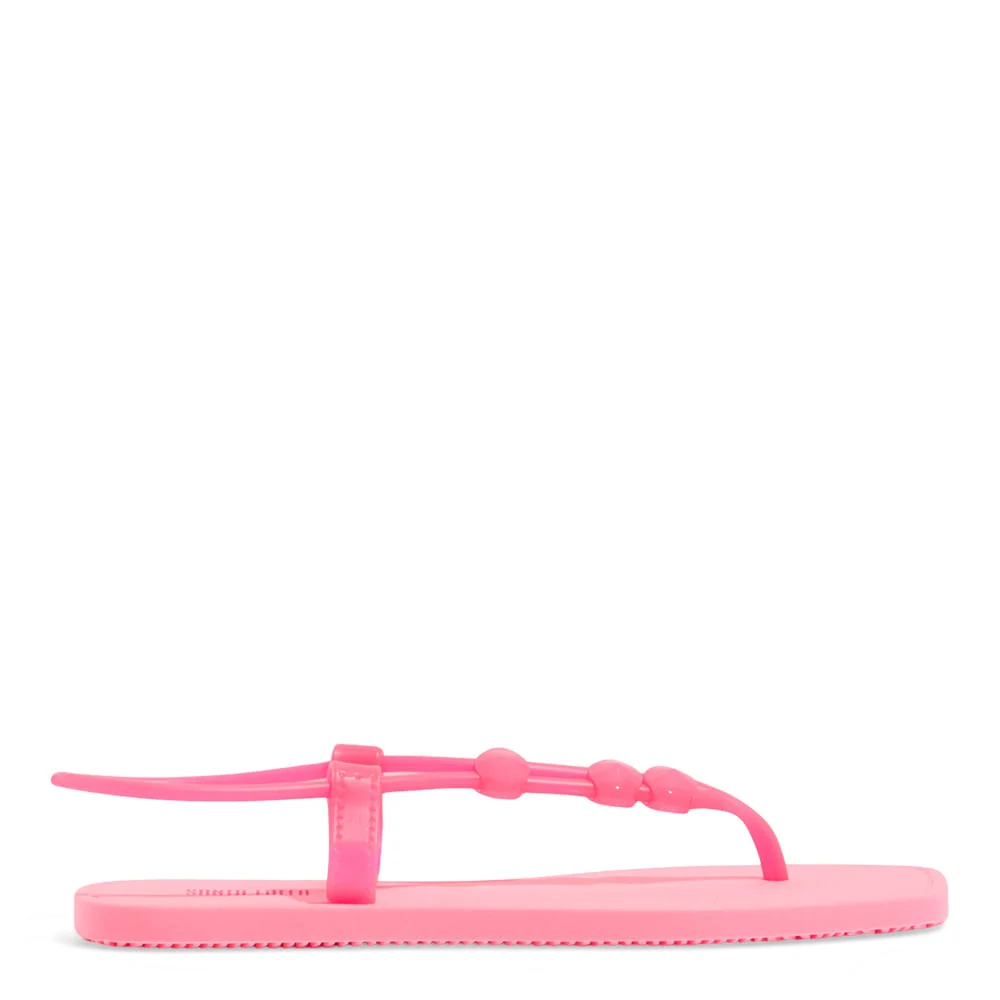 Rasteira Borracha Rosa Chic Jelly - vista 1 de 4