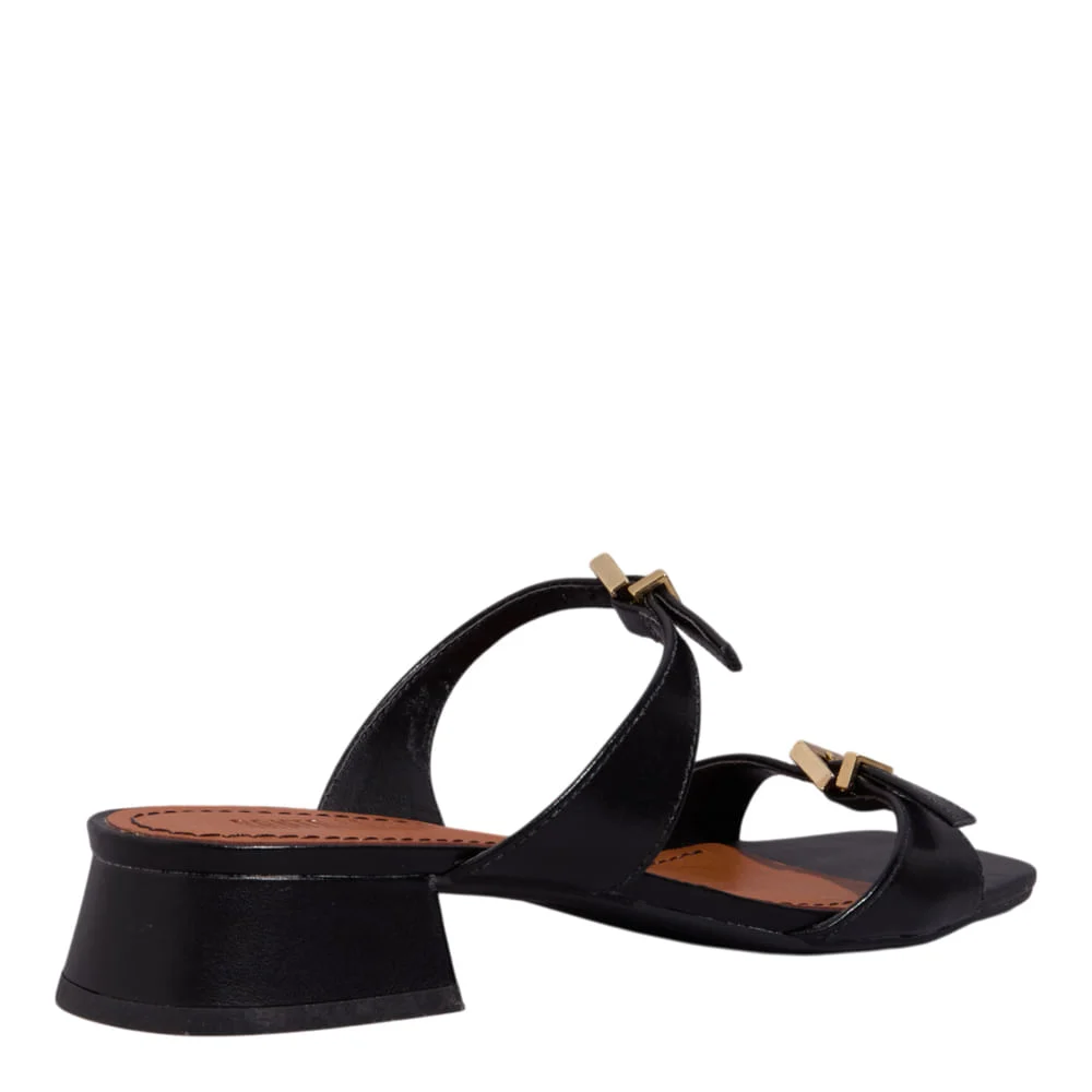 Mule Fivelas Napa Madri Preto - vista 3 de 4
