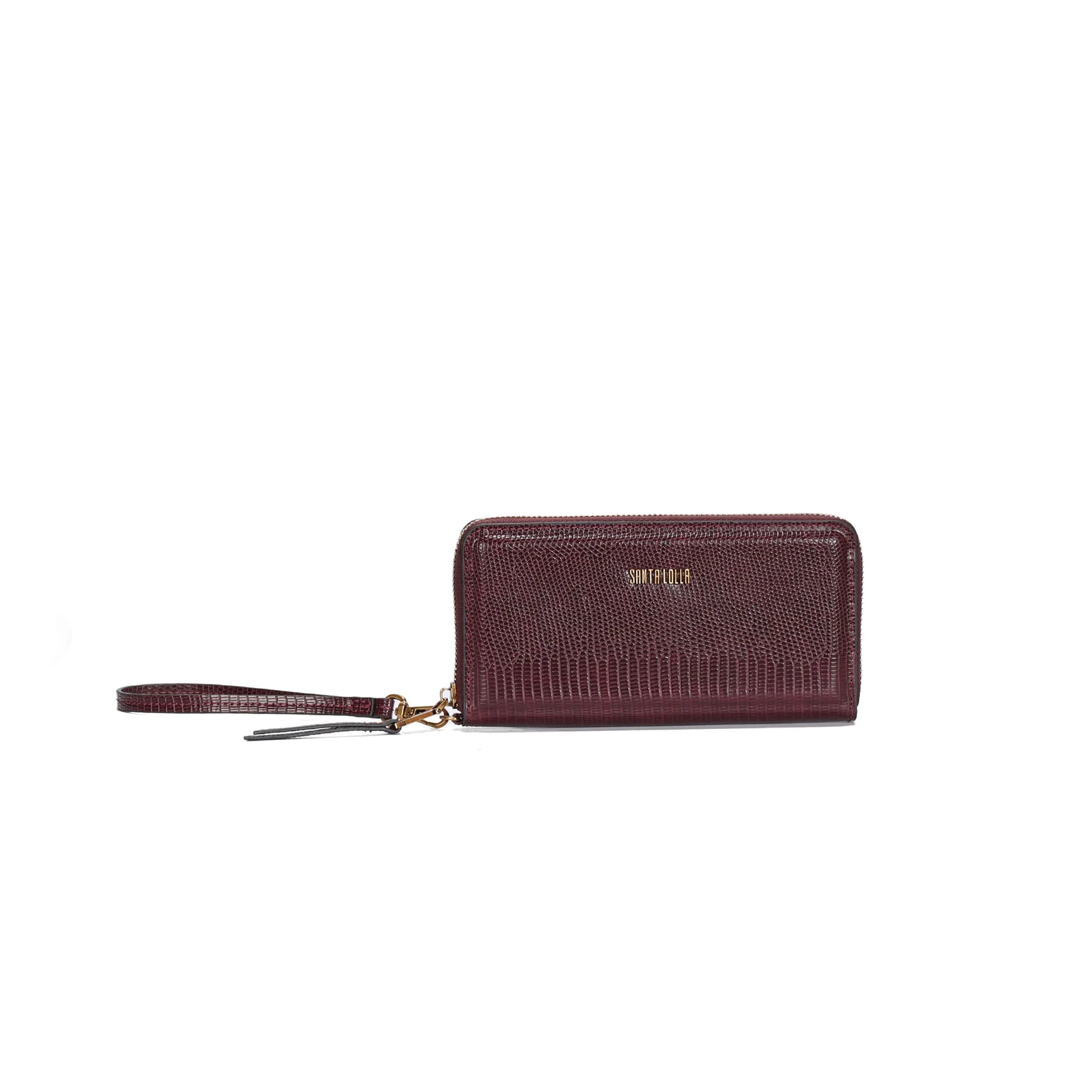 Carteira Material Lizard Roxo Berry - vista 1 de 3